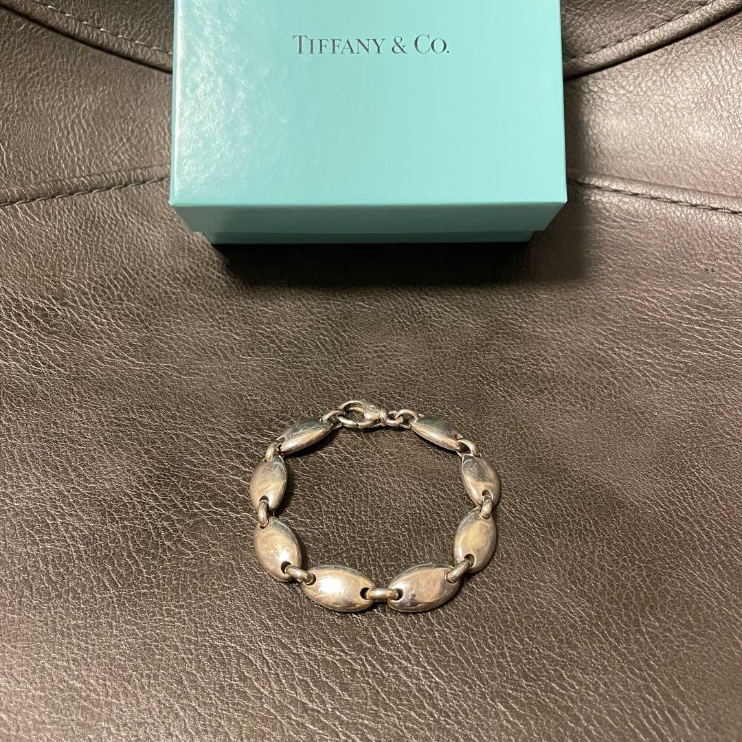 Tiffany ティファニー　ペブル　ブレスレット　オーバル　ビンテージ