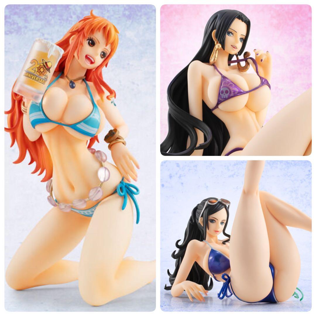 POP Ver.BB_SP 20th ワンピース ナミ ボア・ハンコック ロビン フィギュア ワンピース ボア・ハンコック ナミ ロビン セット売り
