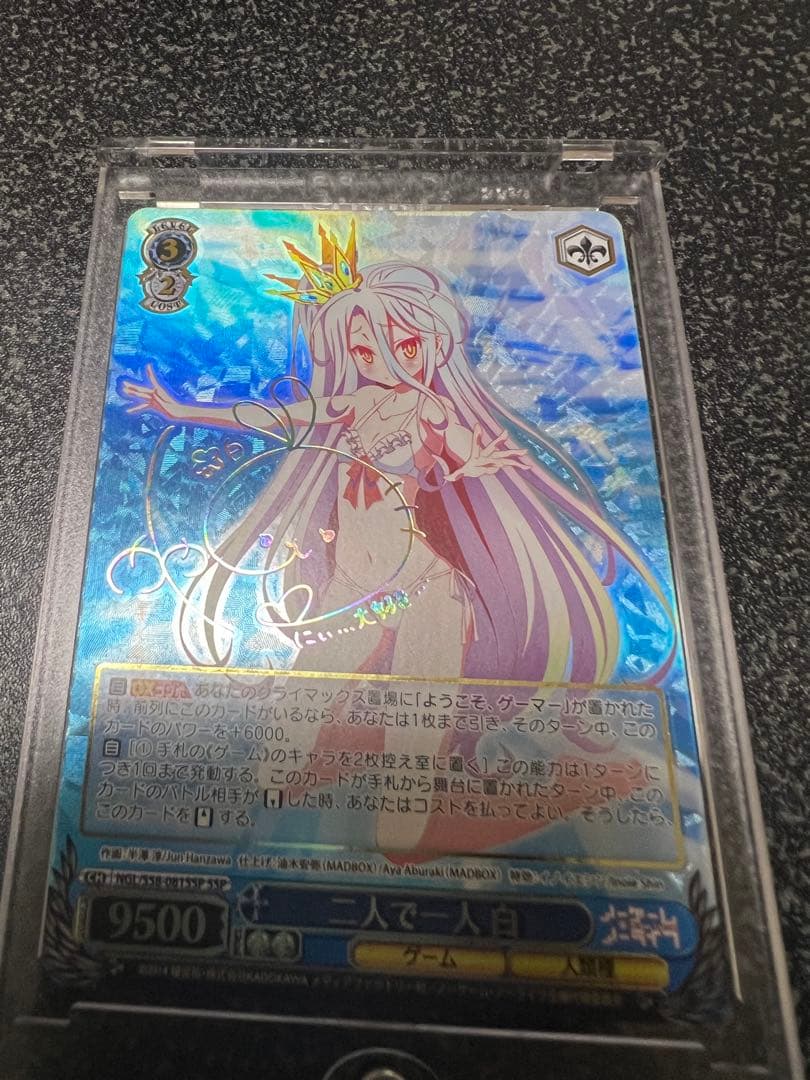 白　ssp 二人で一人　ws ヴァイス　サイン　ノーゲームノーライフ　ノゲノラ