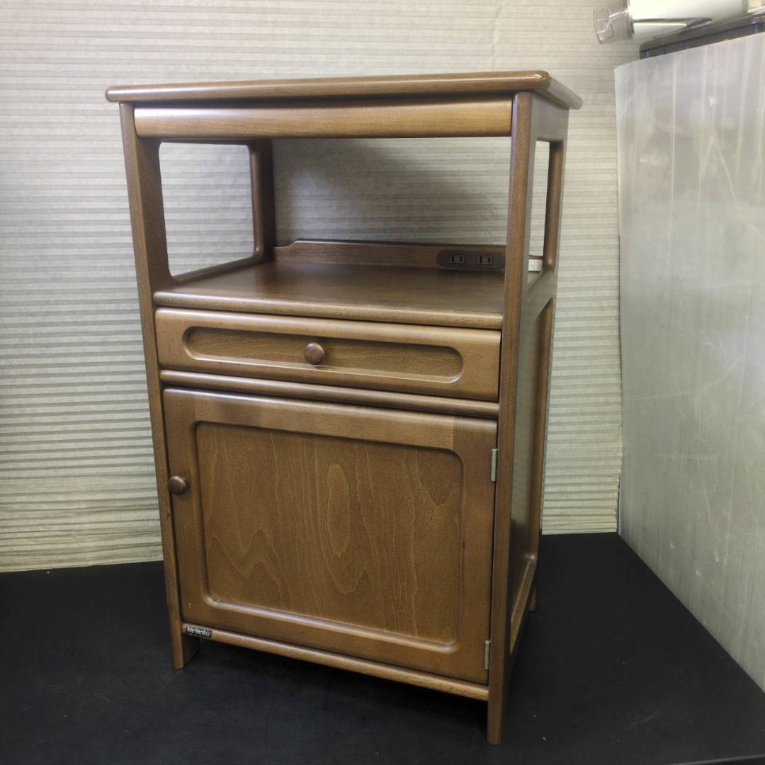 ☆☆カリモク家具　電話台　FAX台　エントランスラック　日本製 楽天市場】※メーカー在庫限り！カリモク 電話台・ファックス台