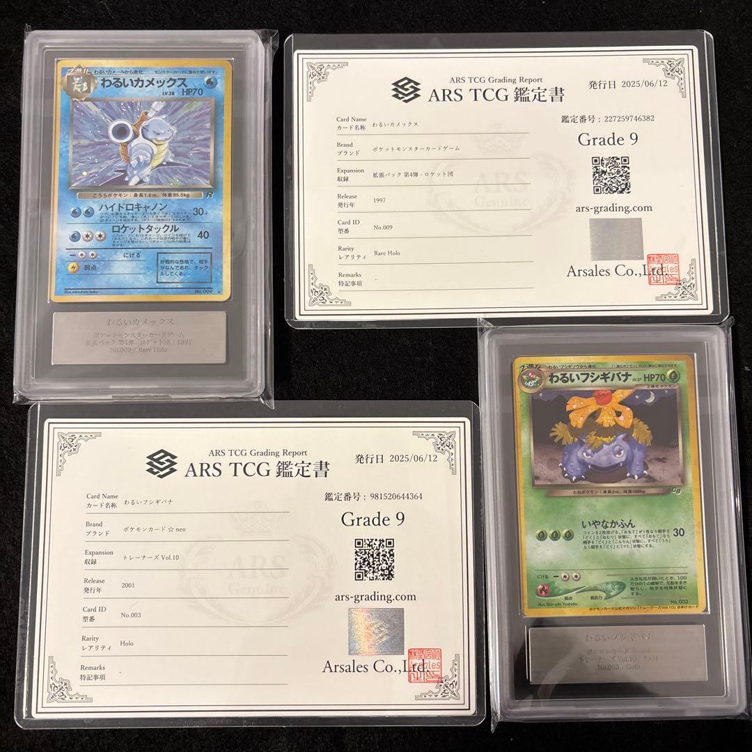 【ARS9】　わるいカメックス　わるいフシギバナ