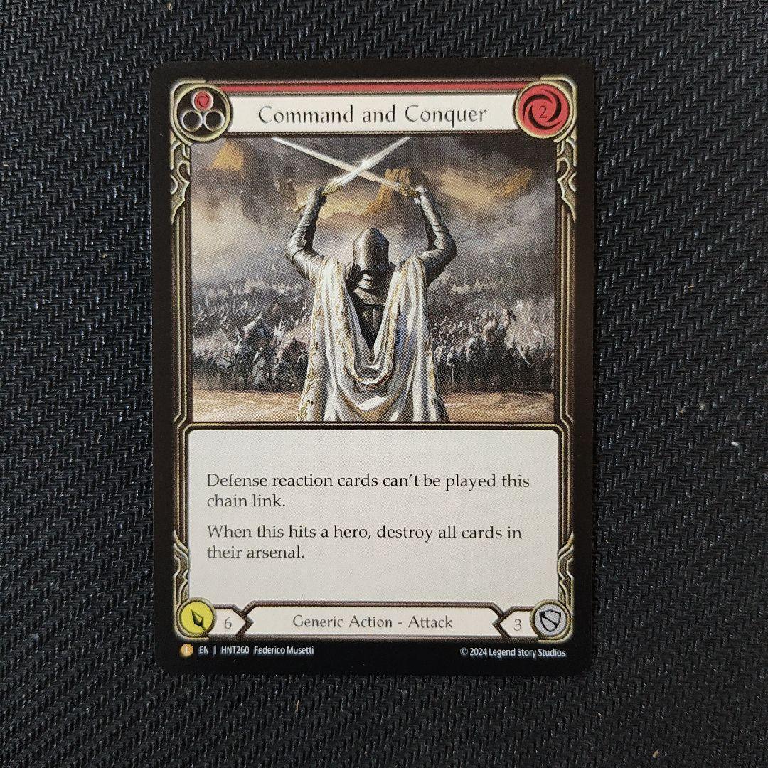 Flesh and Blood Command and Conquer征服の命令 - メルカリ