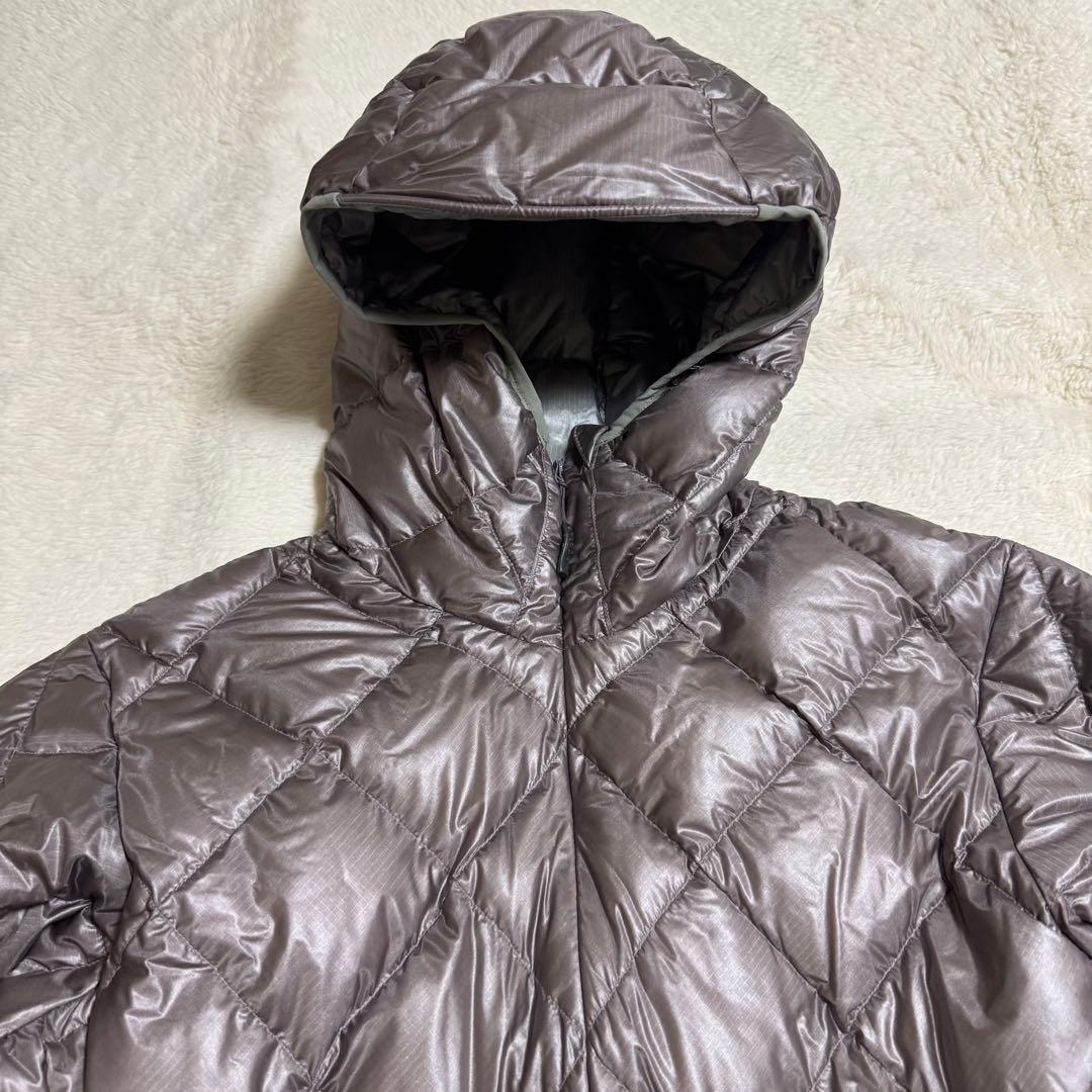 極美品モンベル800FP U.L.ダウンインナーパーカ Mブロンズ 短丈y2k