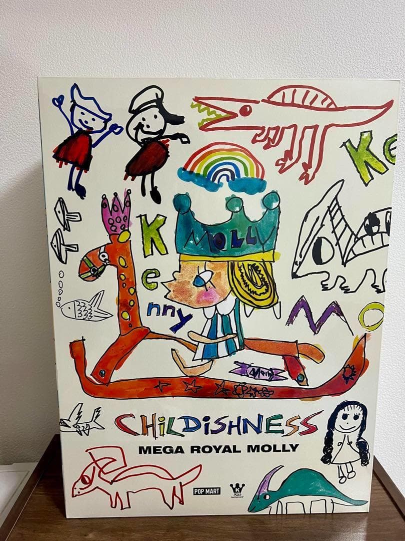 MEGA  MOLLY CHILDISHNESS 400%シュリンク付 Amazon.com: POP MART MEGA Royal Molly 400% Childishness 15.16in