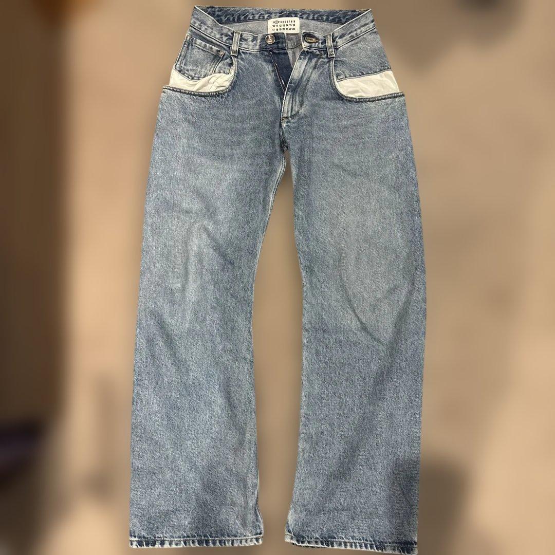 マルジェラ　デニム　36 Maison Margiela - 【Last1 Size36】 デニムジーンズ スラッシュ