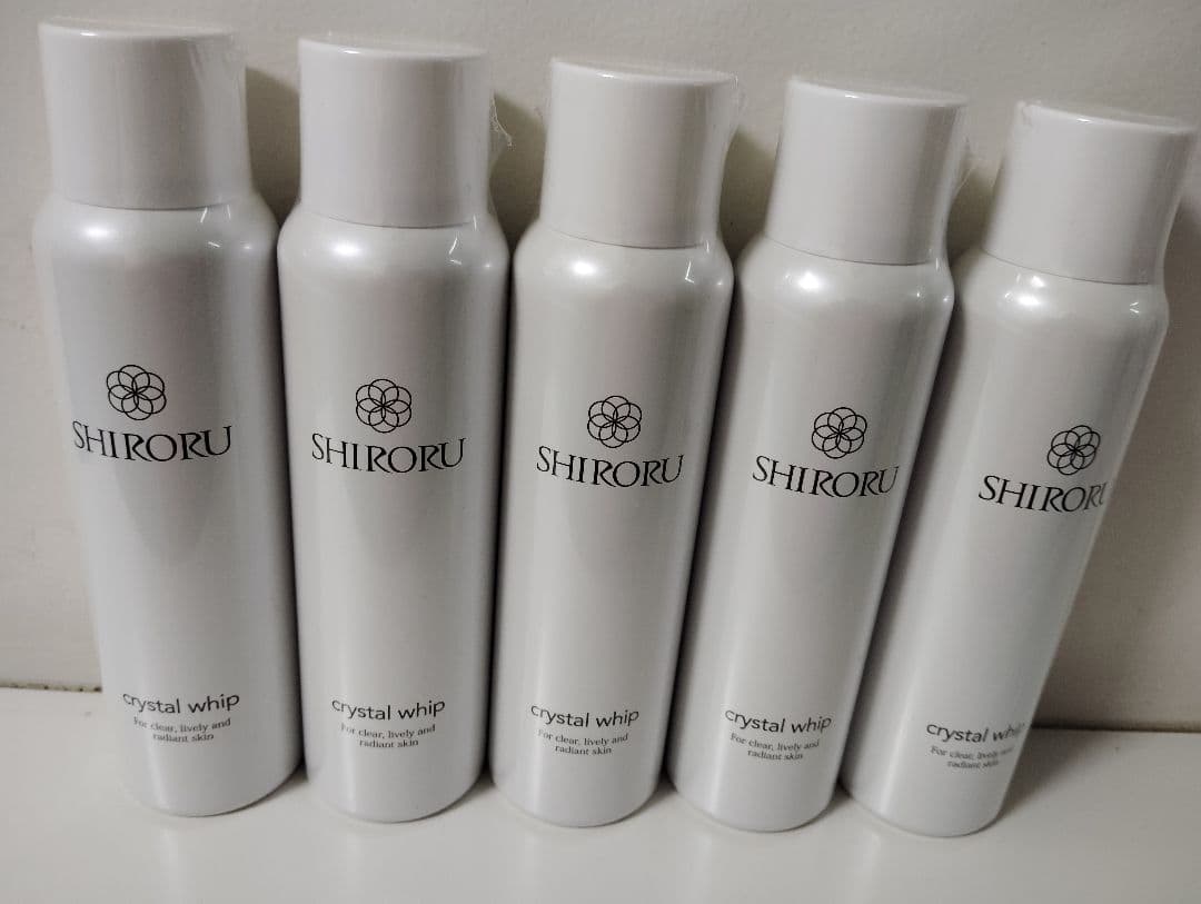 新品未使用 SHIRORU クリスタルホイップ 5本セット