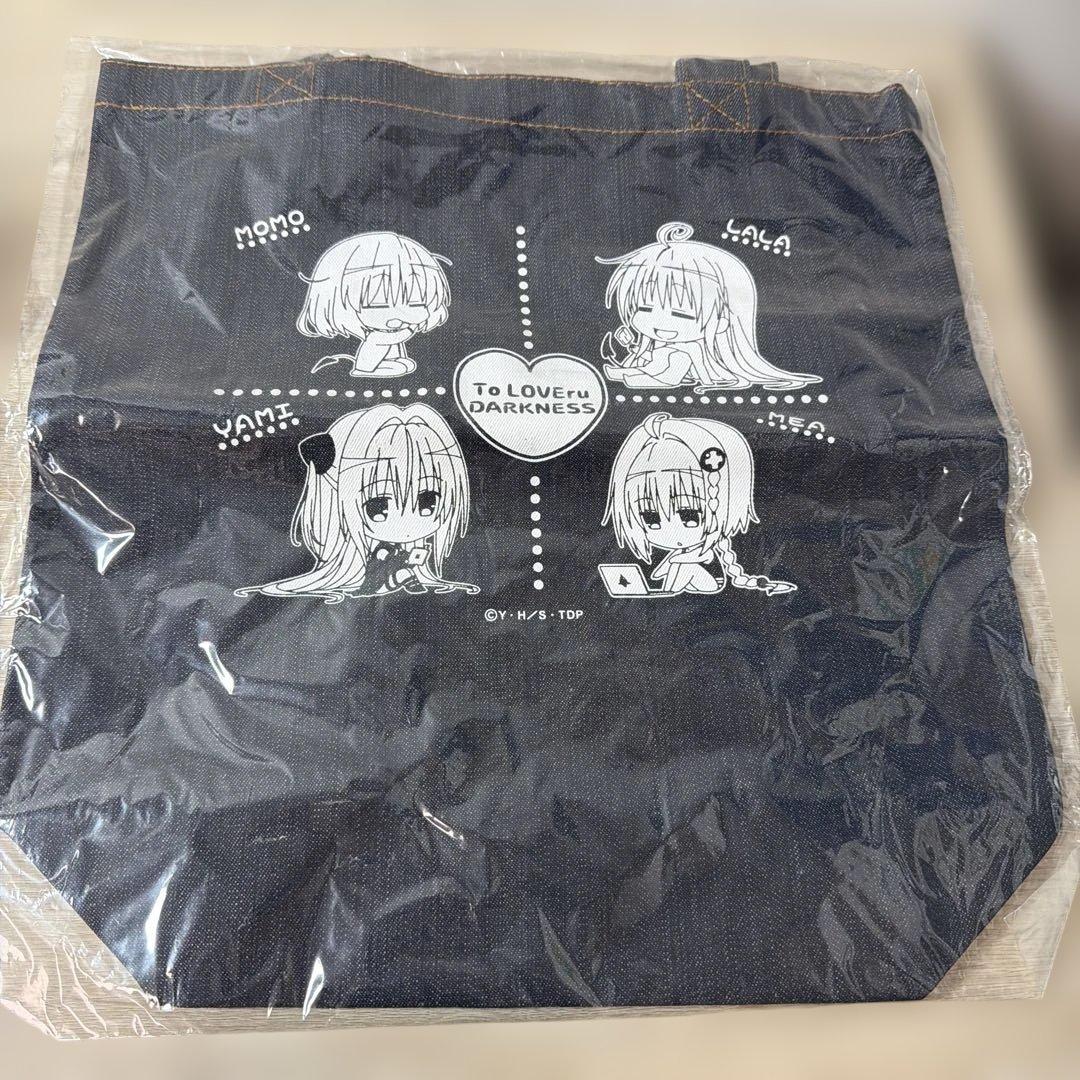 18 To LOVEる ダークネス デニムトートバッグ