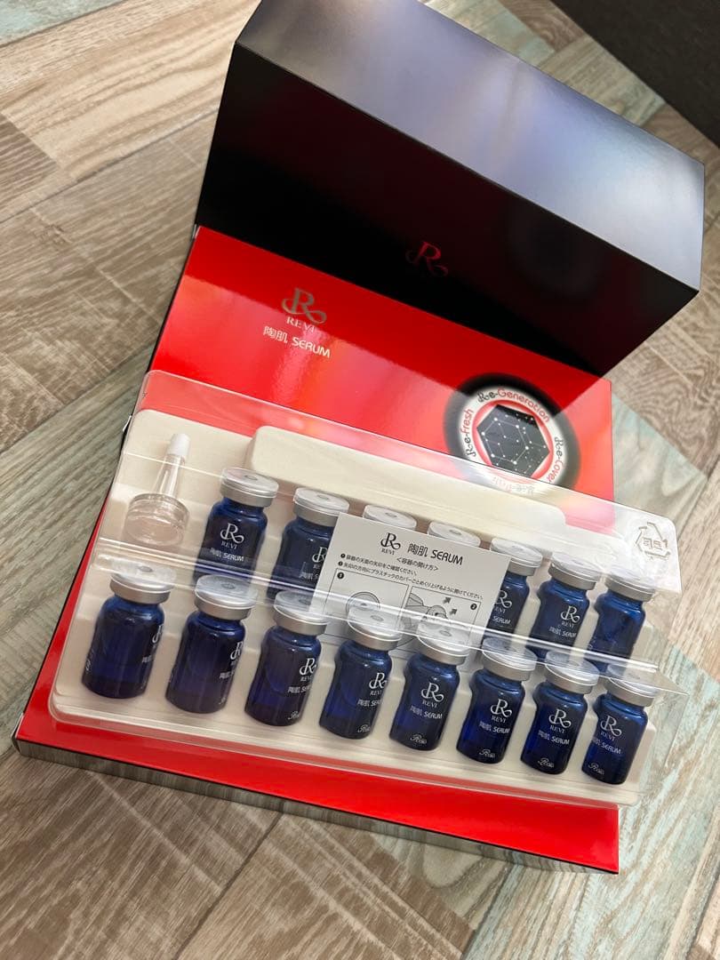 REVI 陶肌セラム1箱15本入り定価¥121,000 高濃度美容液