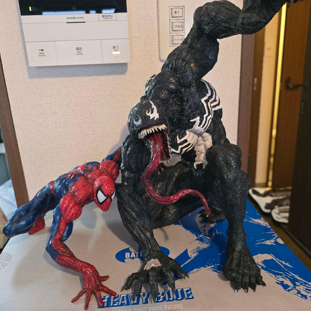 ソフビナル スパイダーマン・ヴェノムセット - メルカリ