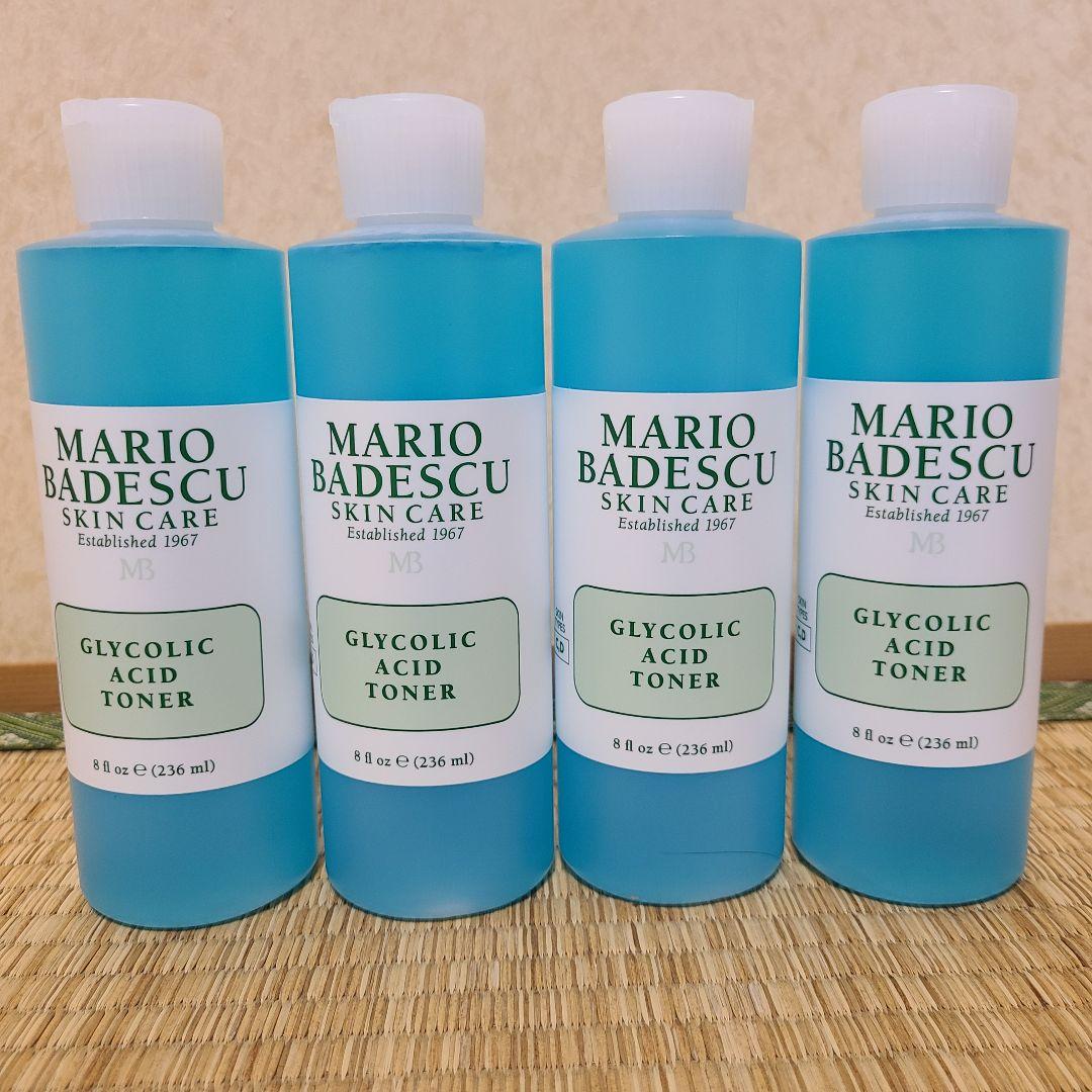 マリオバデスク グリコリックアシッドトナー 4本 MARIO BADESCU