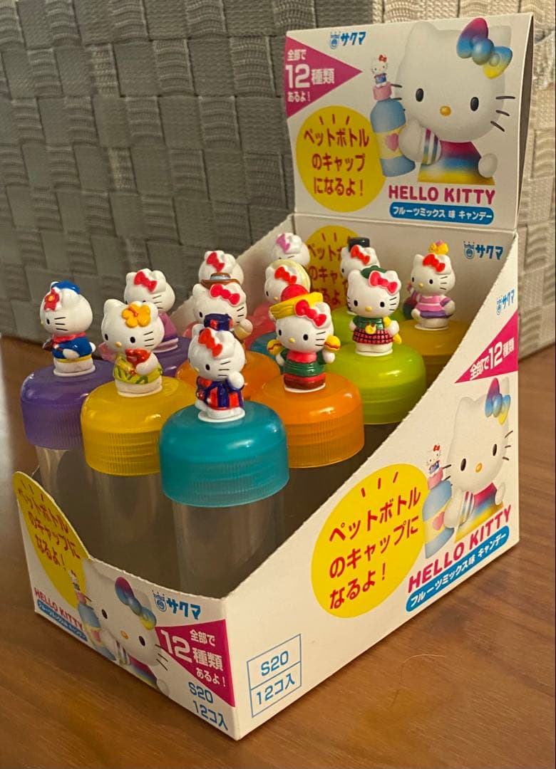 ハローキティ ペットボトルキャップ12種 食玩 キティちゃん
