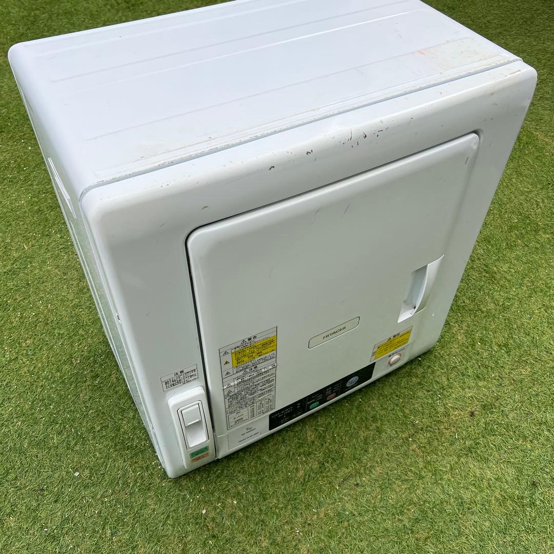 日立　5.0kg 電気衣類乾燥機 DE-N50WV 2019年製 2way乾燥