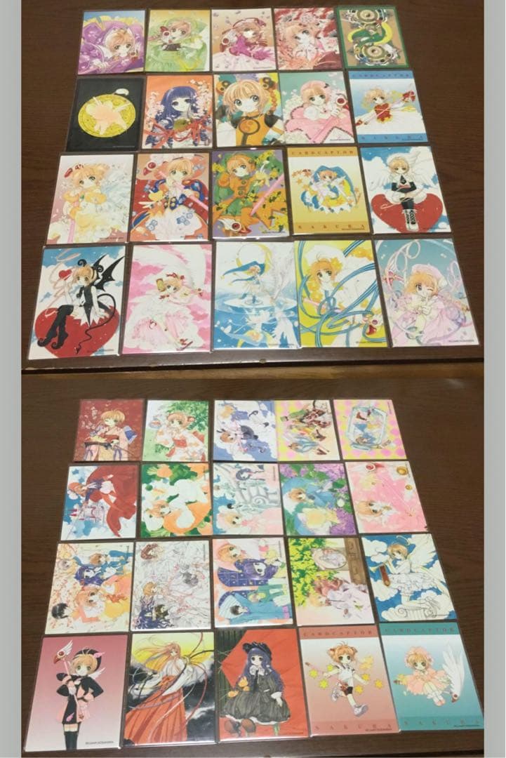 カードキャプターさくら　トレーディングカード　クロウカード　原作版　40枚セット