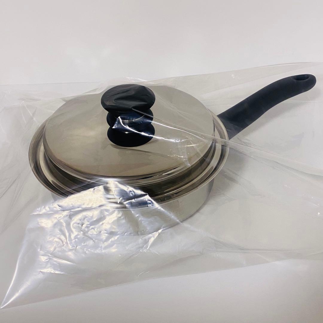 Amway アムウェイ 中フライパン　鍋　未使用　IH対応　ステンレス　高級鍋