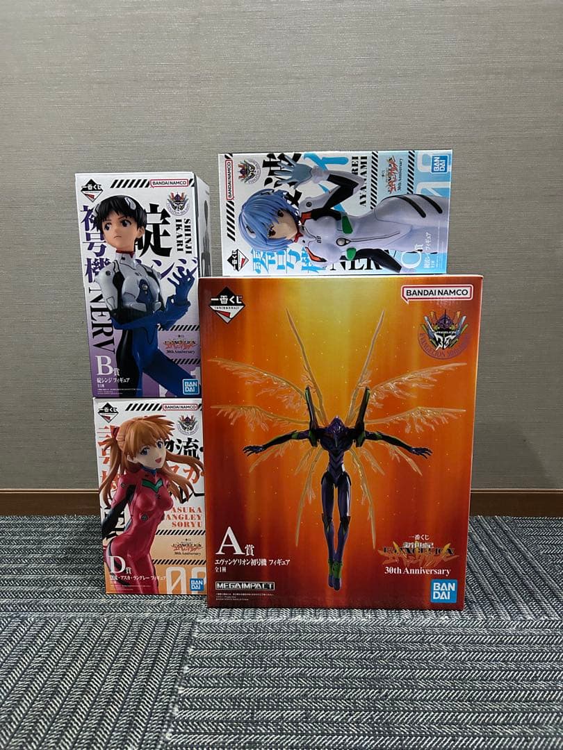 エヴァンゲリオン 30th 一番くじ A〜D