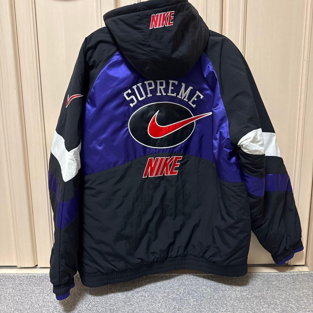 ジャケット・アウター Supreme Nike Hooded Sport Jacket Purple