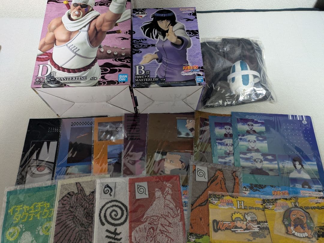 一番くじ ナルト B賞 日向ヒナタ D賞 キラービー フィギュア + おまけ