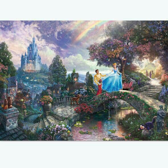 シンデレラ ディズニープリンセス ジグソーパズル 木質 1000ピース