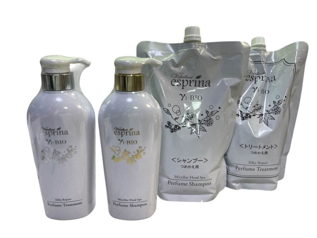 エスプリーナ　ミセラーヘッドスパ パフューム シャンプー、トリートメント