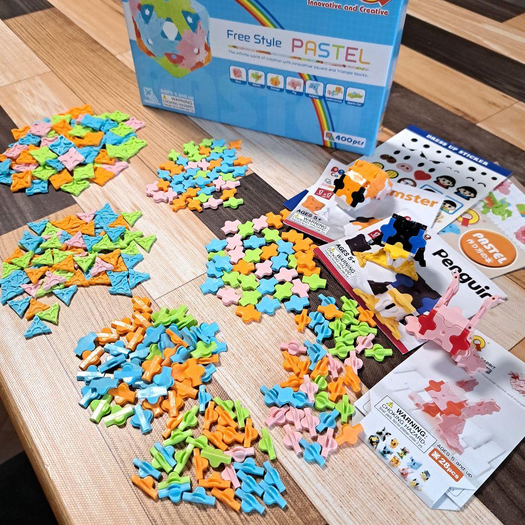 LaQ パステル 約400pcs ラキュー - メルカリ