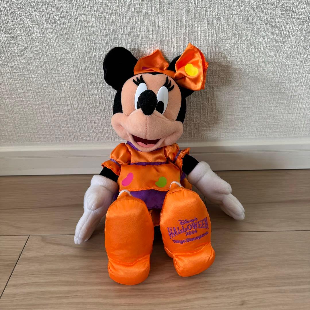 東京ディズニーランド ディズニーハロウィーン2004 ミニーぬいぐるみ