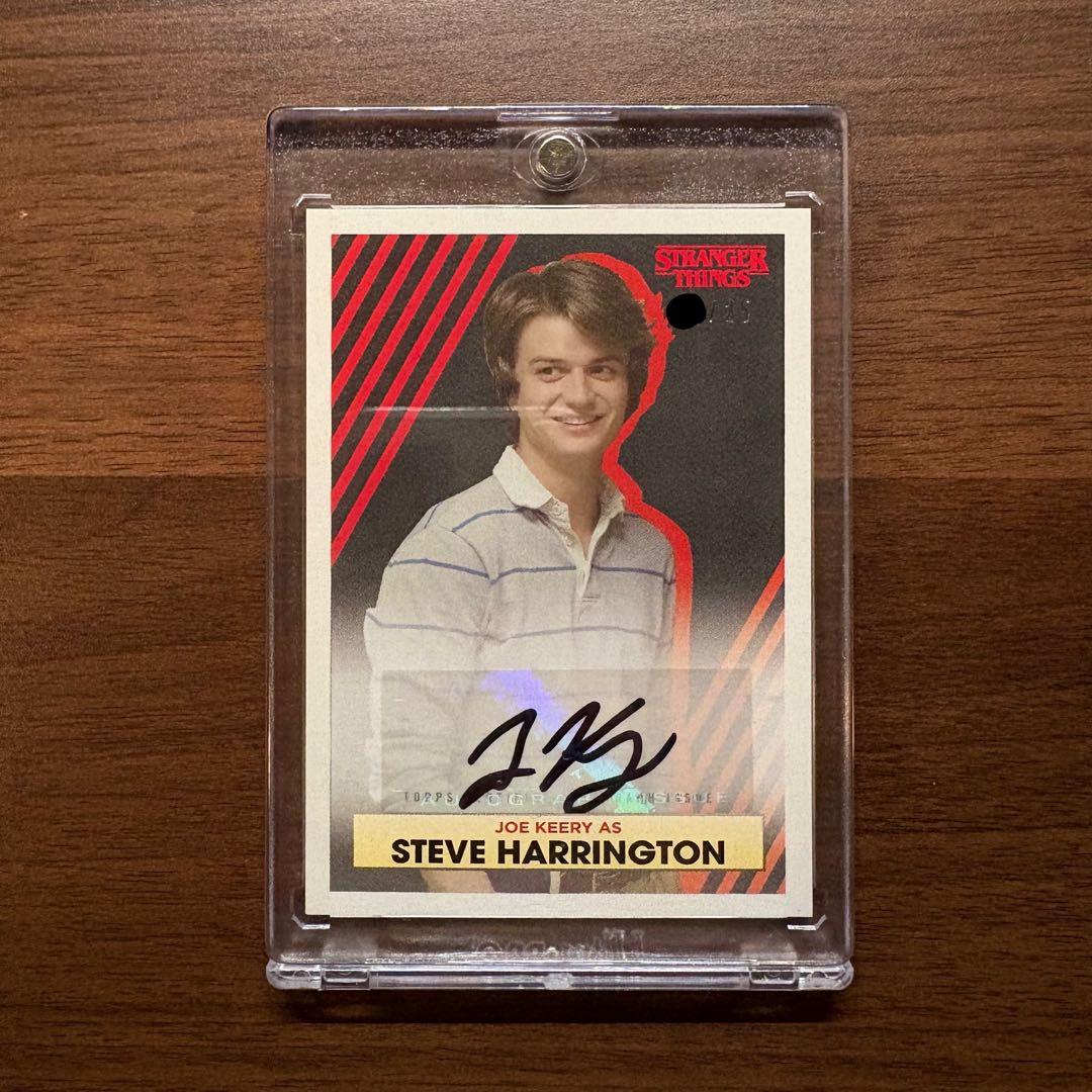 Topps Stranger Things スティーブ サイン入り