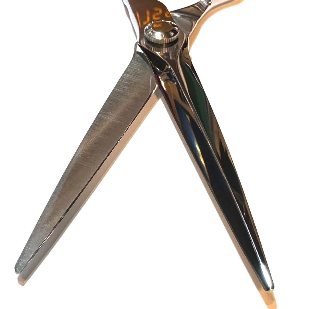 6.5インチ両剣刃 カットシザー 刈り込み 刈り上げ 理容 美容 鋏 シザー