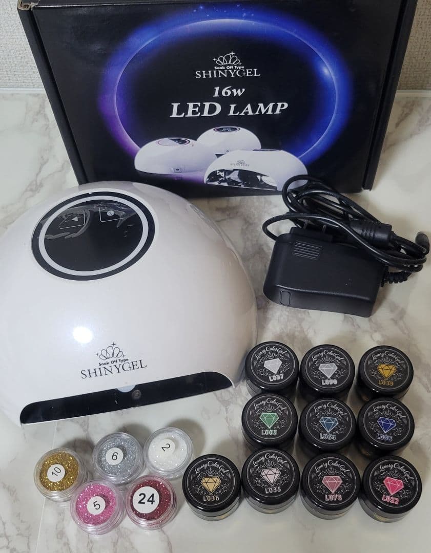 SHINYGEL シャイニージェル ネイル ライト カラー セット