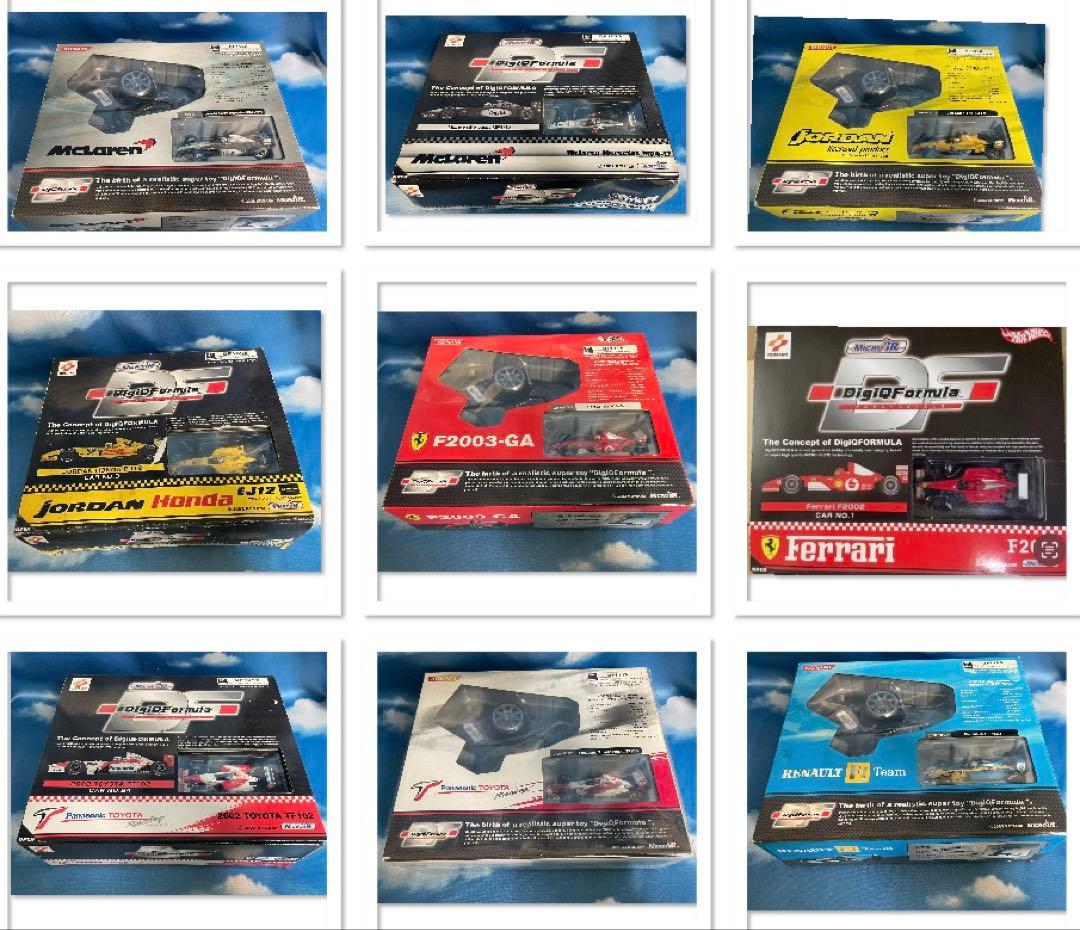 DigiQFormula ミニカー 9種セット