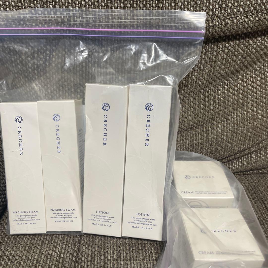 nnm　CRECHER 洗顔フォーム・ローション・クリームセット