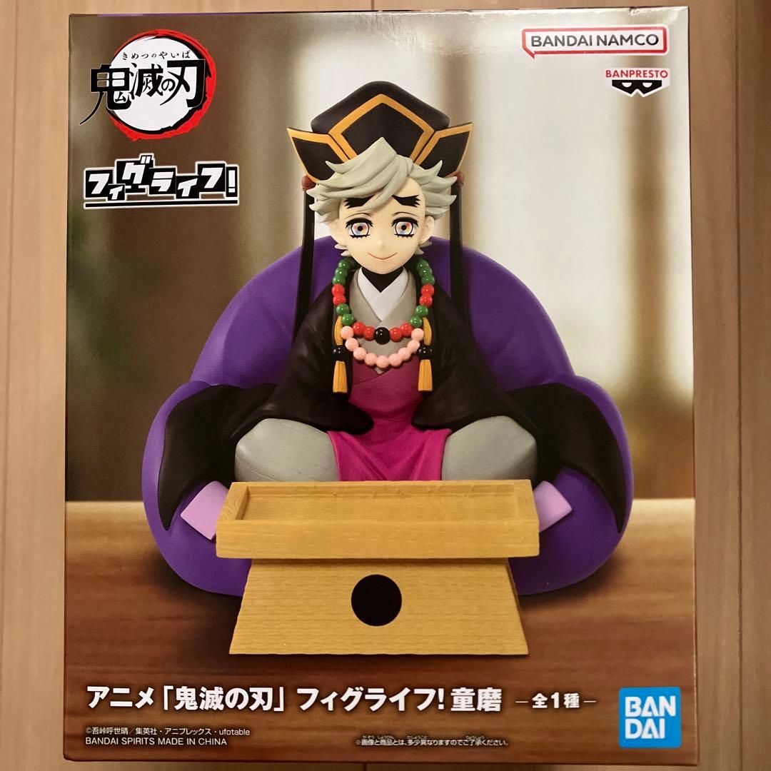 鬼滅の刃 フィグライフ ! 童磨 フィギュア 幼少期 どうま - メルカリ
