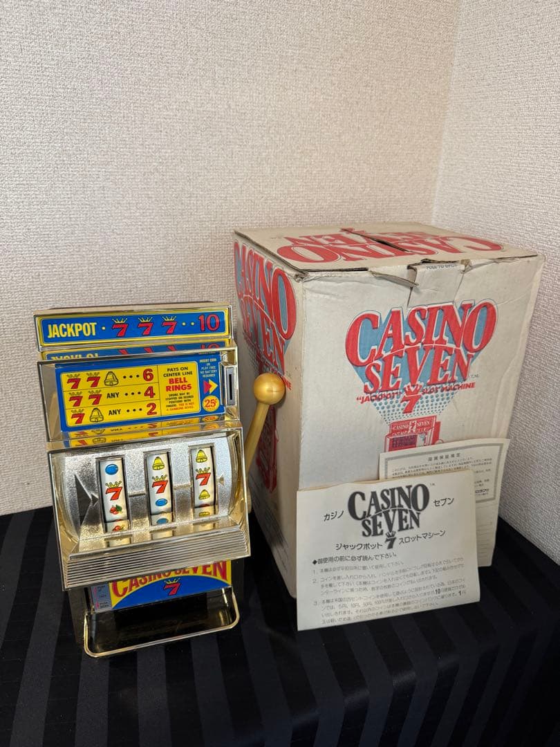 CASINO SEVEN カジノセブン レトロ 雑貨 ディスプレイ