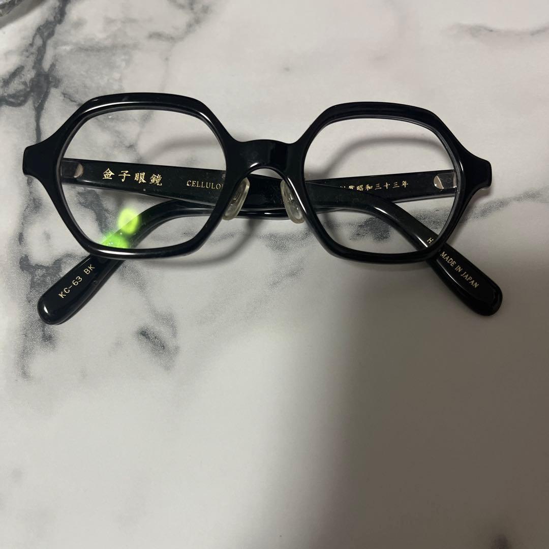 金子眼鏡店　セルロイドメガネ