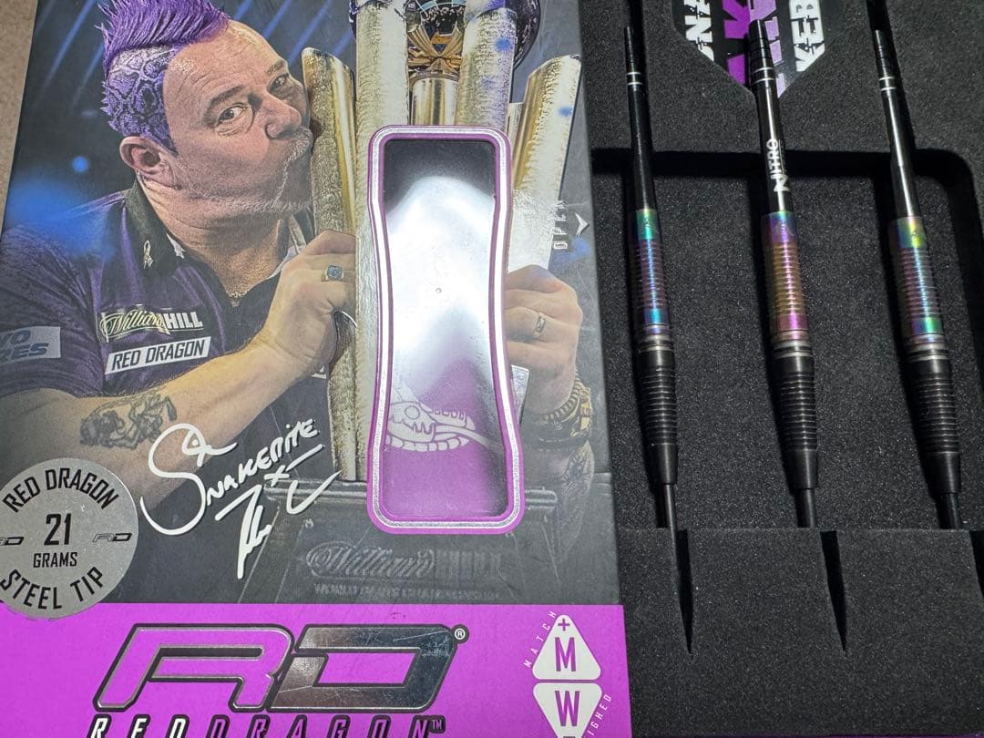 レッドドラゴン ピーター・ライト WC テーパー SE スティール 21g