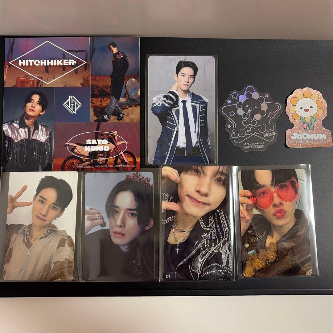 JO1 佐藤景瑚 トレカ/JOCHUMジェオチャム Bira ビラ ステッカー - メルカリ