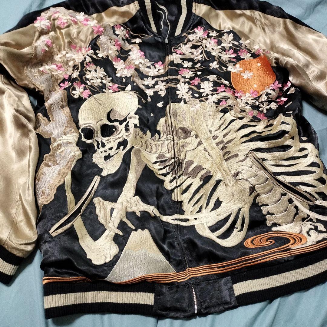花旅楽団 JAPANESE CLASSIC スカジャン XL - メルカリ