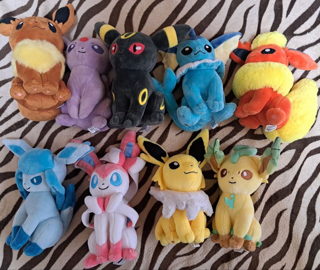 ポケモン イーブイフレンズぬいぐるみ 9体セット - メルカリ