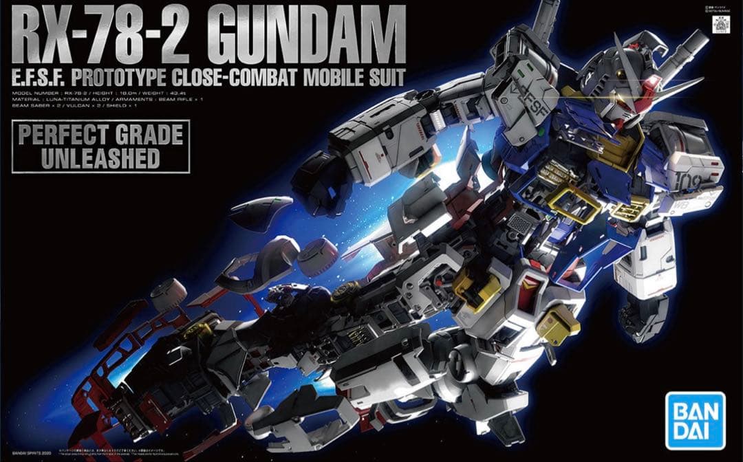 PG UNLEASHED 1/60 RX-78-2 ガンダム