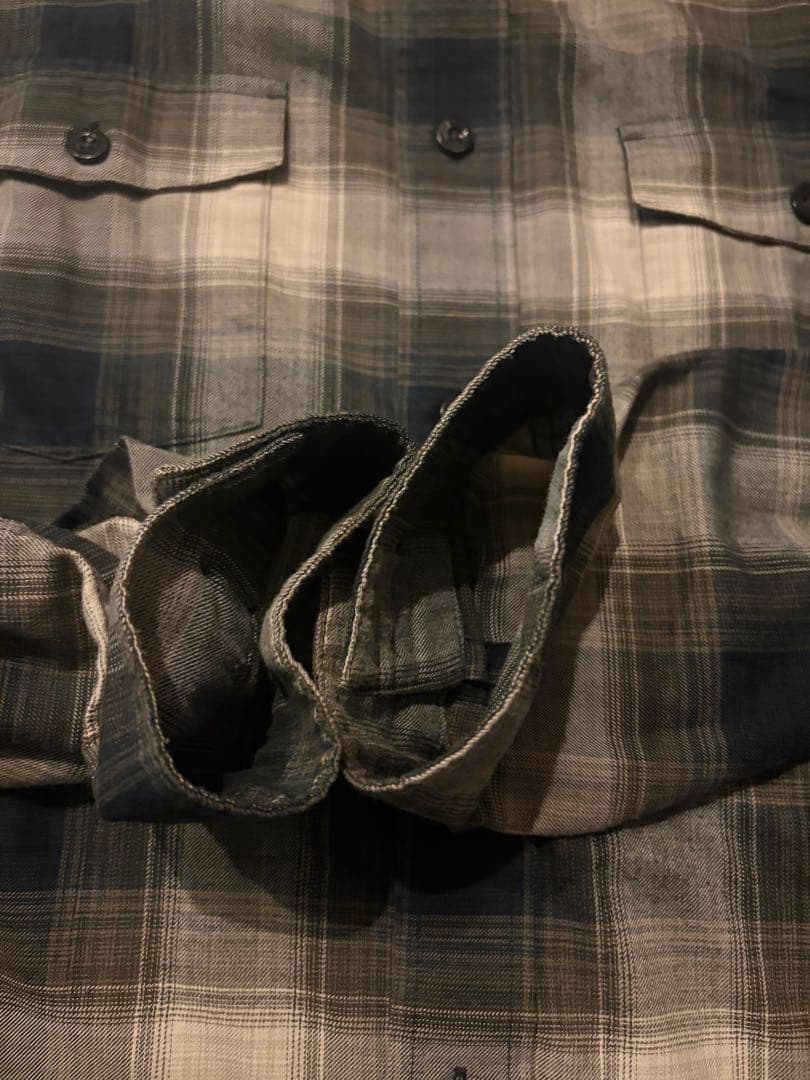 美品 パタゴニア オンブレ チェックシャツ XL シャドー ヘビー