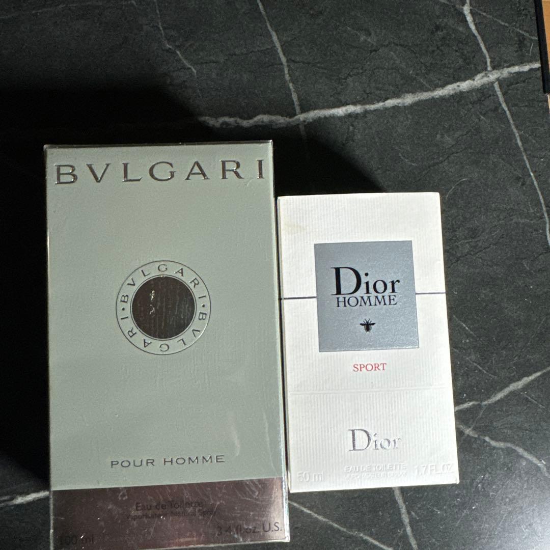 香水(男性用) BVLGARI Pour Homme & Dior Homme Sport