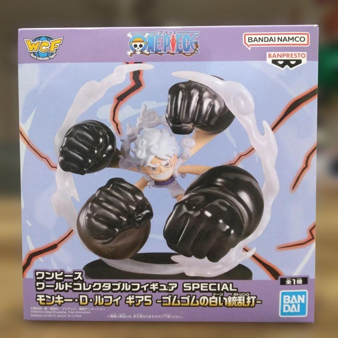 ワンピース ワーコレ SPECIAL ルフィ ギア5 ニカ ゴムゴムの白い銃乱打