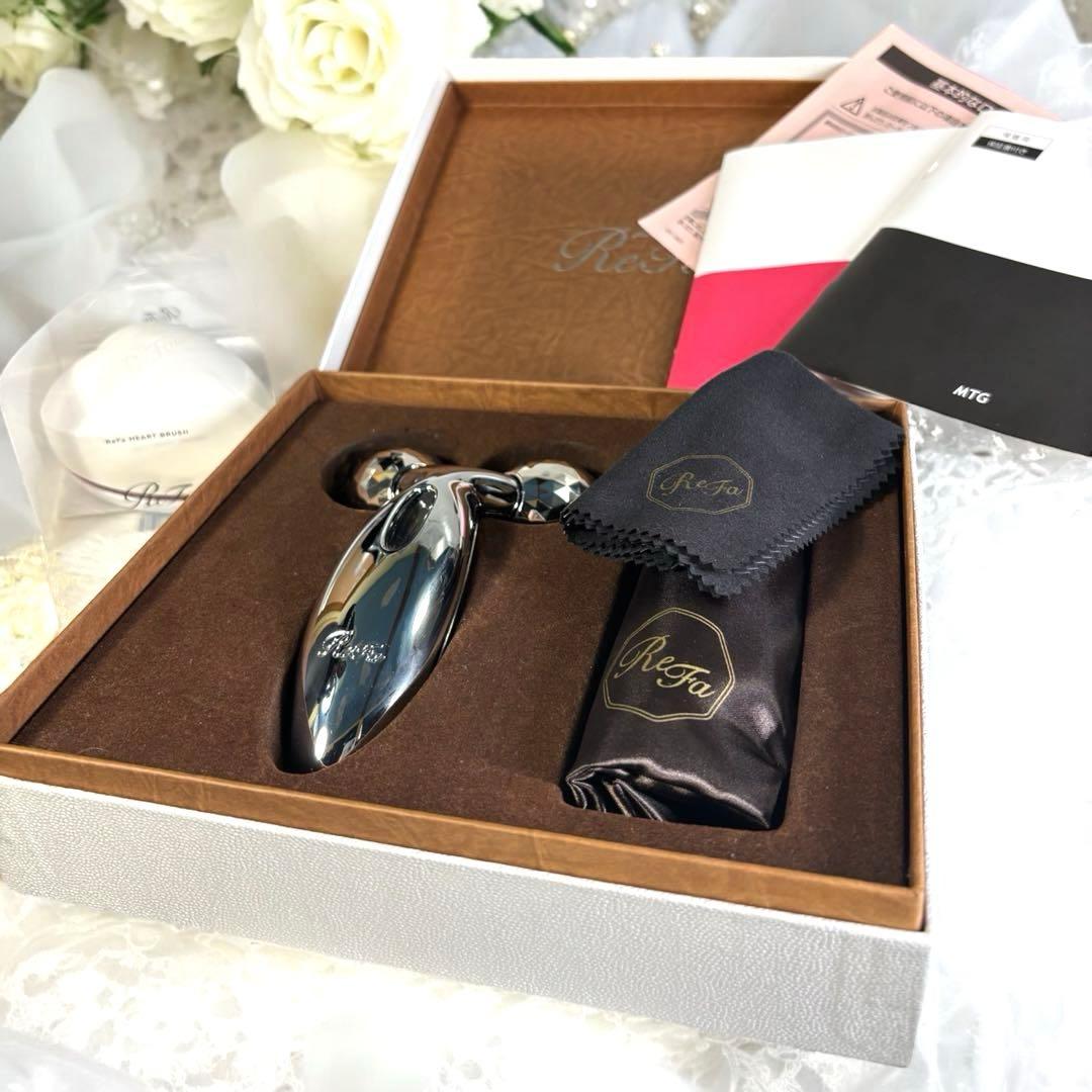 【美品】おまけ付き✨リファ　プラチナローラー　美顔器 美顔ローラー マッサージ