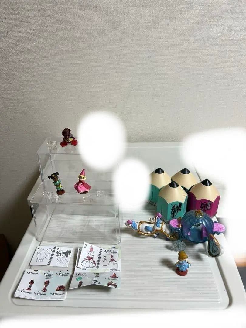 ディズニー、アニメータードール（ミニ）シャルロット、シンデレラの馬車とフィギュア