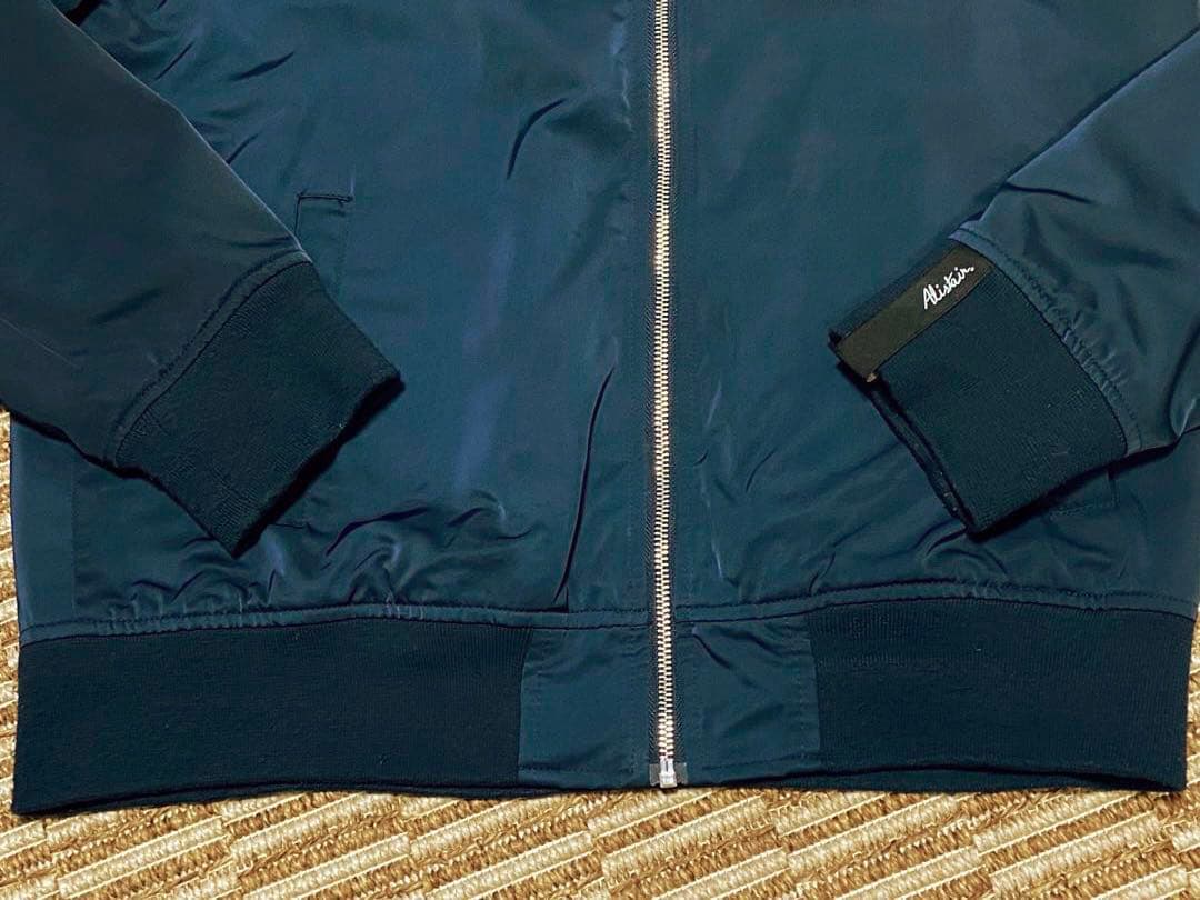 アリステア スカジャン MA-1 両面刺繍 鷹 和柄 刺繍ジャケットXL