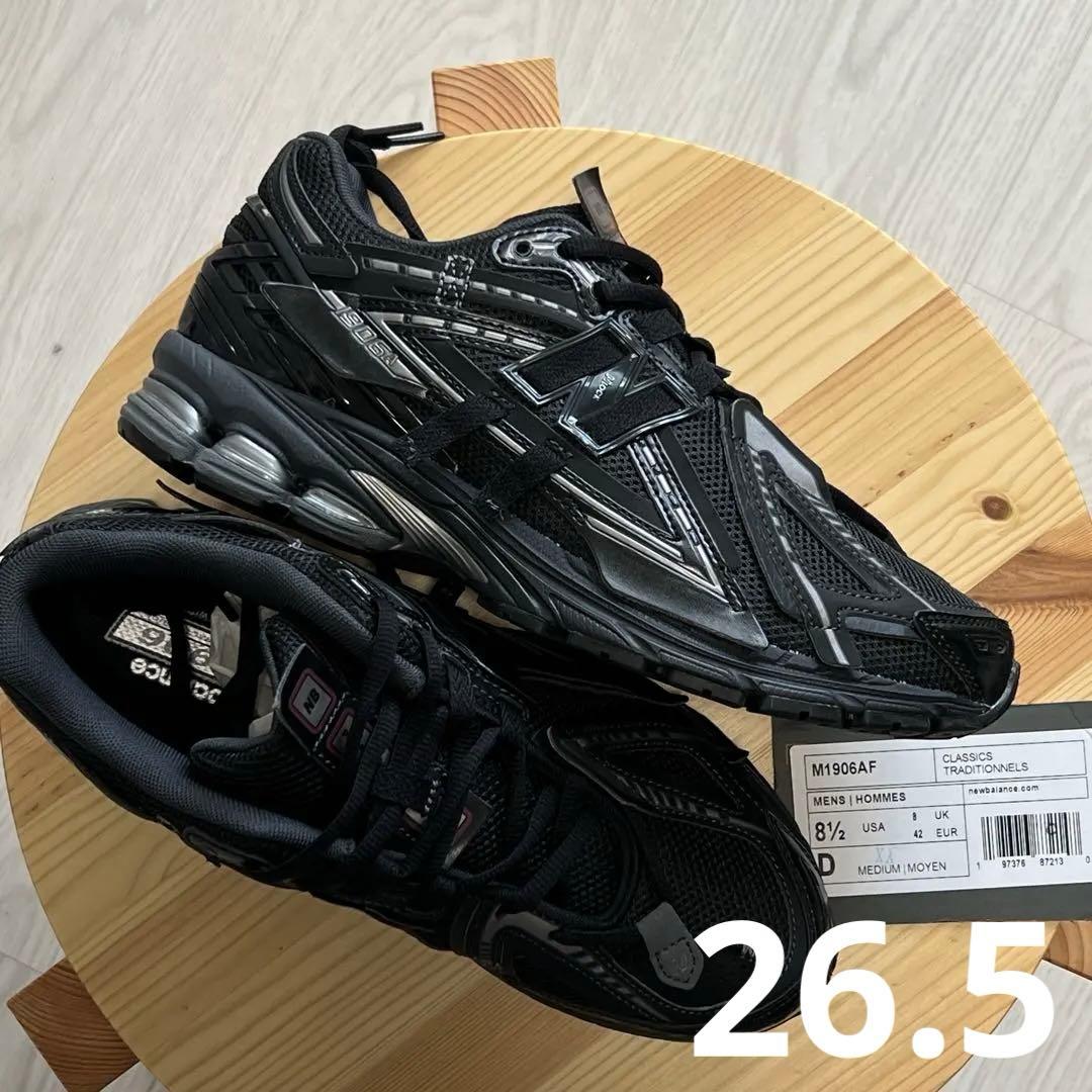 New Balance M1906AF 26.5cmブラック新品