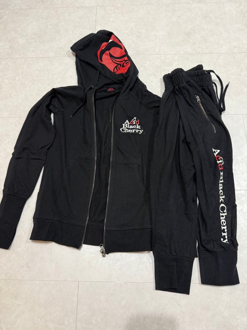 ACID BLACK CHERRY パーカー サルエル - メルカリ