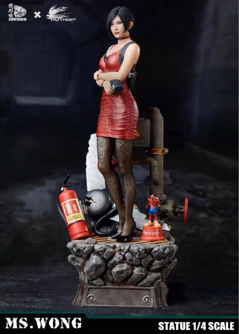 バイオハザード エイダウォン 1/4 ガレージキット ガレキ スタチュー①