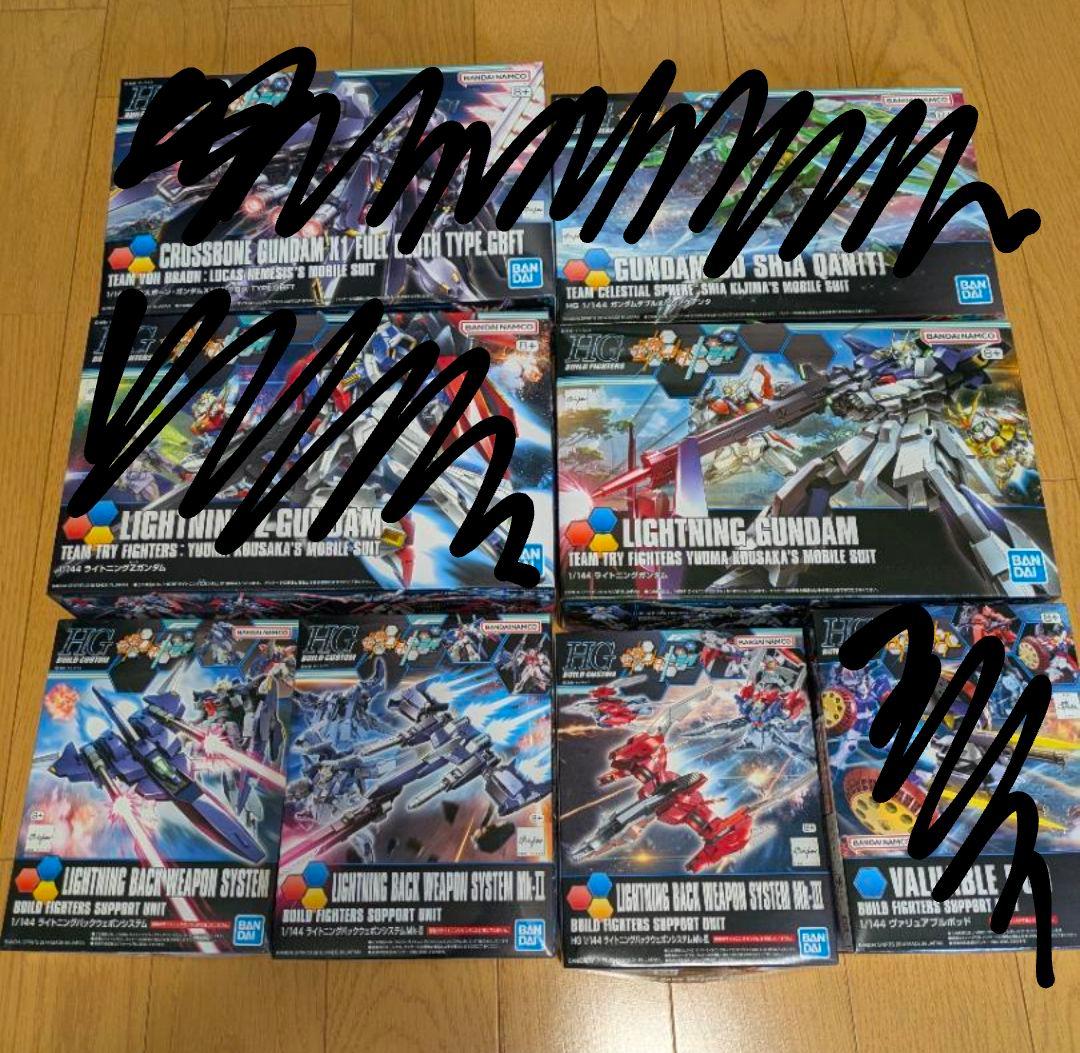【広斗さま専用機】HGガンプラモデルセット