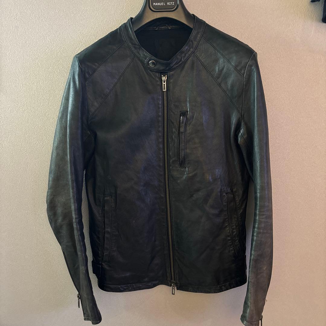 DOMENICO+SAVIO ドメニコアンドサビオ シングルライダースジャケット