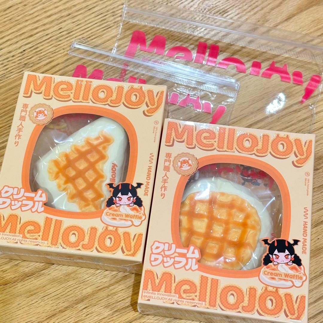 メロジョイ クリームワッフル さんかく+まる セット(パウダーあり
